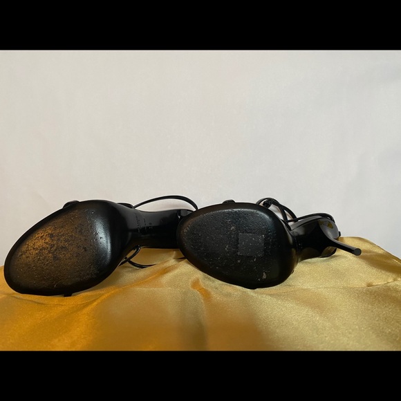 💸 SOLD 💸 YSL Cassandra Strappy Heel Sandal Pumps - Picture 4 of 11